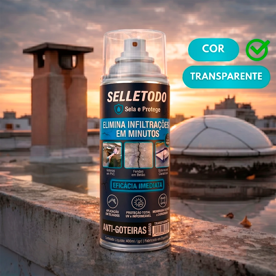 Spray SelleTodo – elimine goteiras sem complicação