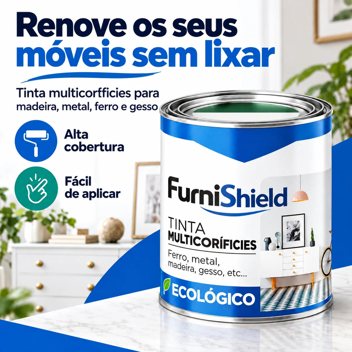 Renove os seus móveis sem lixar - FurniShield