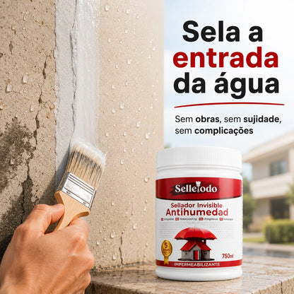 SelleTodo 750g, Selante Impermeável de Longa Duração Contra Infiltrações, Goteiras e Humidade