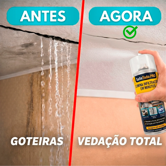 Spray SelleTodo – proteção imediata contra goteiras e rachaduras