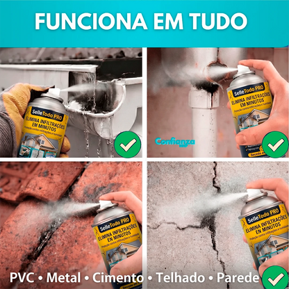 Spray SelleTodo – proteção imediata contra goteiras e rachaduras