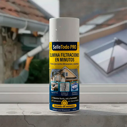 Spray SelleTodo – proteção imediata contra goteiras e rachaduras