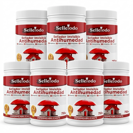 SelleTodo 750ml - Proteção Transparente contra Humidade e Infiltrações